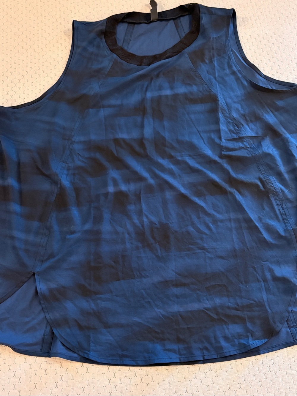Athleta Women’s Plus Size 3x Athletic Navy Blue Sleeveless Scoop Neck Tank